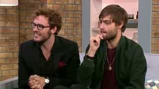 Sam Claflin  Douglas Booth Talk About the Riot Club  This Morning