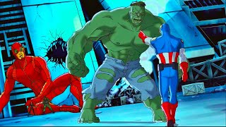 The Avengers vs The Hulk  Epic Fight Scene   Ultimate Avengers The Movie