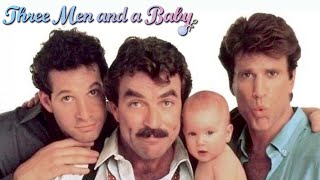 Three Men and a Baby 1987 Film  Ted Danson Tom Selleck Steve Guttenberg