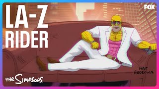 The Simpsons  LAZ Rider Couch Gag