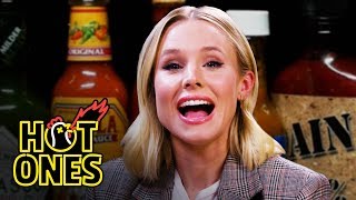 Kristen Bell Ponders Morality While Eating Spicy Wings  Hot Ones