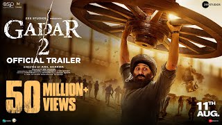 Gadar2 Official Trailer  11th August  Sunny Deol  Ameesha Patel  Anil Sharma