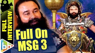 Gurmeet Ram Rahim Singh Insan  MSG The Warrior  Lion Heart  Full Interview  Uri Attacks