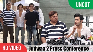 Judwaa 2 Press Conference  Varun Dhawan David Dhawan Sajid Nadiadwala  20years of Judwaa