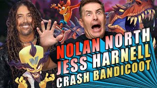 Nolan North and Jess Harnell Dive Into Crash Bandicoot  RETRO REPLAY
