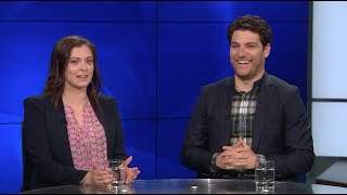 Adam Pally  Rachel Bloom on Crazy ExGirlfriend Couch Surfing Success  Most Likely to Murder
