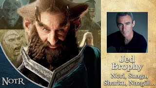 Jed Brophy actor The Lord of the Rings  The Hobbit  Interview