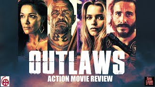 OUTLAWS  2017 Ryan Corr  aka 1  Biker Gang Action Movie Review