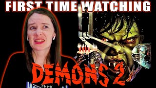 Demons 2 1986  Movie Reaction  First Time Watching  Its A Gremlin