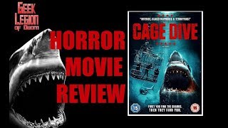 OPEN WATER 3  CAGE DIVE  2017 Joel Hogan  Shark Attack Horror Movie Review