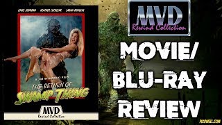 THE RETURN OF SWAMP THING 1988  MovieBluray Review MVD Rewind Collection
