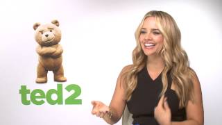 Ted 2 Jessica Barth TamiLynn Official Movie Interview  ScreenSlam