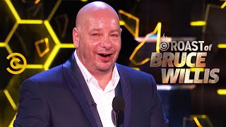 Jeff Ross Takes Bruce Willis to the Cleaners  Roast of Bruce Willis  Uncensored