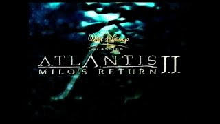 Atlantis Milos Return UK DVDVHS 1st Trailer Summer 2003