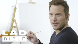 Chris Pratt And Dave Bautista From Guardians Of The Galaxy Vol 2 Paint Each Others Portrait