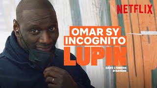 Quand Omar Sy colle les affiches de Lupin incognito  Netflix France