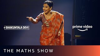 The Ingenious Shakuntala Devis Maths Show  Vidya Balan  Shakuntala Devi  Amazon Prime Video