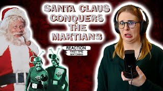 SANTA CLAUS CONQUERS THE MARTIANS 1964 MOVIE REACTION AND REVIEW FIRST TIME WATCHING