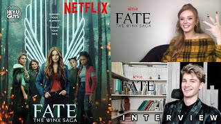 Fate The Winx Saga stars Danny Griffin  Abigail Cowen talk about Netflixs smash hit YA Fantasy