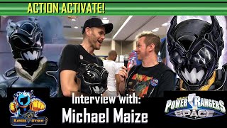 Black Psycho Ranger  Michael Maize talks about Power Rangers Netflixs Happy  and more