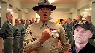 Gunnery Sgt Hartman  R Lee Ermey Classic Interview Marine Reacts