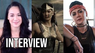 Samantha Win Interview on Army of the Dead Zack Snyders Justice League and ReleaseTheSnyderPunch