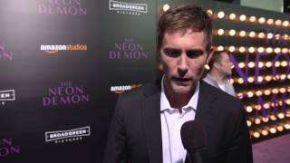 The Neon Demon Desmond Harrington Jack Movie Premiere Interview  ScreenSlam