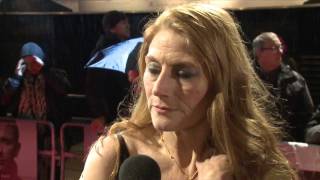 The Girl With The Dragon Tattoo Geraldine Jamess Interview at the London Premiere  ScreenSlam