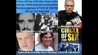 Circle of Six author actor and retired NYPDdetective RandyJurgensen PoliceofftheCuff   122021