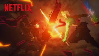 Black Clover Sword of the Wizard King Exclusive Trailer  Netflix Anime