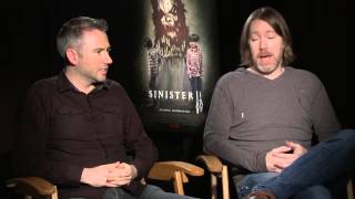 Sinister 2 Ciaran Foy  C Robert Cargill Official Movie Interview  ScreenSlam