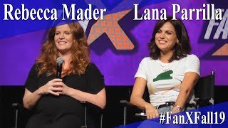 Rebecca Mader  Lana Parrilla  Once Upon a Time PanelQA  FanX 2019