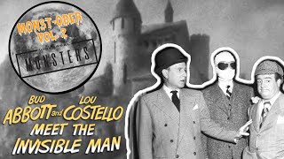 Abbott and Costello Meet The Invisible Man 1951 Review  MONSTOBER 25