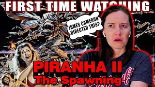 Piranha II The Spawning 1982  Movie Reaction  First Time Watching  They Fly Now