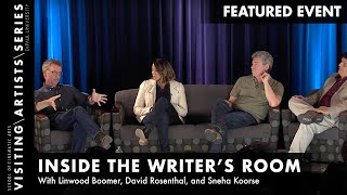 Linwood Boomer David Rosenthal Sneha Koorse Inside the Writers Room Page One 2015Part 5
