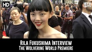 Rila Fukushima Interview  The Wolverine World Premiere