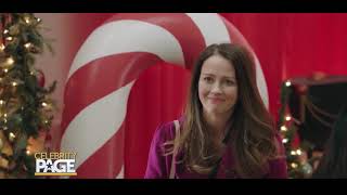 Christmas In July Amy Acker Unwraps Her New Hallmark Channel Movie Crashing Through The Snow  CP