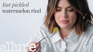 Lucy Hale Tries 9 Things Shes Never Tried Before  Allure