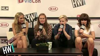 Grace Helbig Hannah Hart  Mamrie Play Most Likely To Game VIDCON 2014
