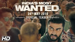 Indias Most Wanted  Official Teaser  Arjun Kapoor  Raj Kumar Gupta  24th May 2019