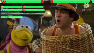 The Adventures of Elmo in Grouchland 1999 Final Battle with healthbars