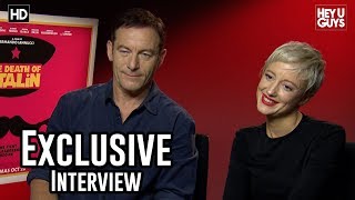 Jason Isaacs  Andrea Riseborough Exclusive  The Death of Stalin Interview