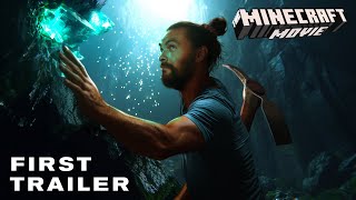 MINECRAFT The Movie  First Trailer 2025 Live Action Jason Momoa  Warner Bros