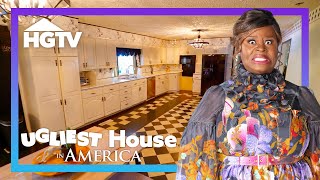 This HORRIBLE Home That Is Not Functional   Ugliest House In America  HGTV