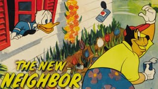 The New Neighbor 1953 Disney Cartoon Short Film  Donald Duck Pete