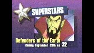 1986 Defenders Of The Earth Cartoon Fox 32 WFLD Chicago Promo