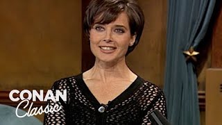Isabella Rossellini On Her Unique Accent  American TV  Late Night with Conan OBrien