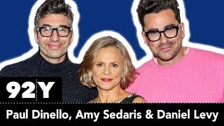 Amy Sedaris and Paul Dinello with Daniel Levy