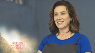 Maria actor and foodie  Recipes for Love and Murder  S1  MNet