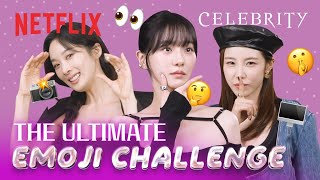 Who has the best emoji face   Emoji Challenge with the cast of Celebrity ENG SUB
